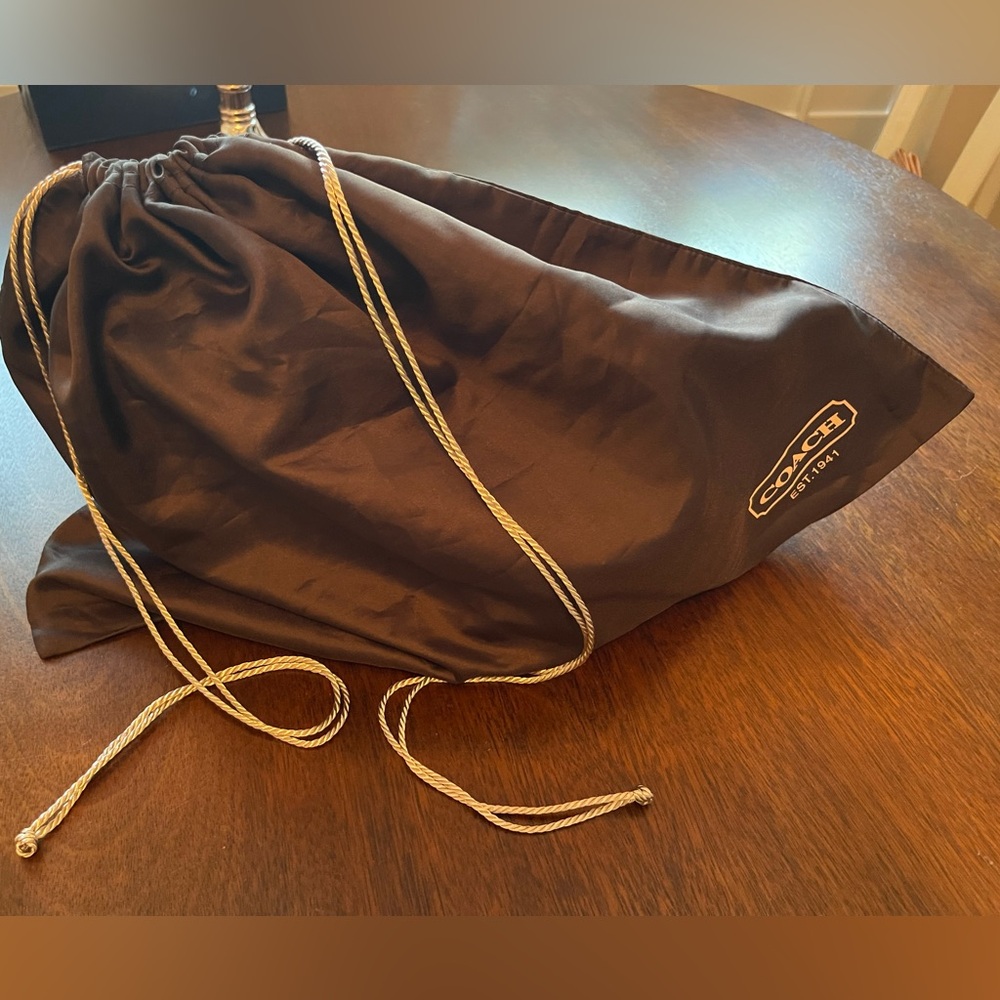 COACH 15”x19” Satin Dust Bag